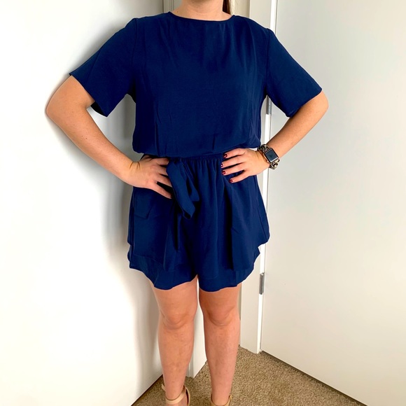 Women’s Navy Romper (Medium) - Picture 3 of 3